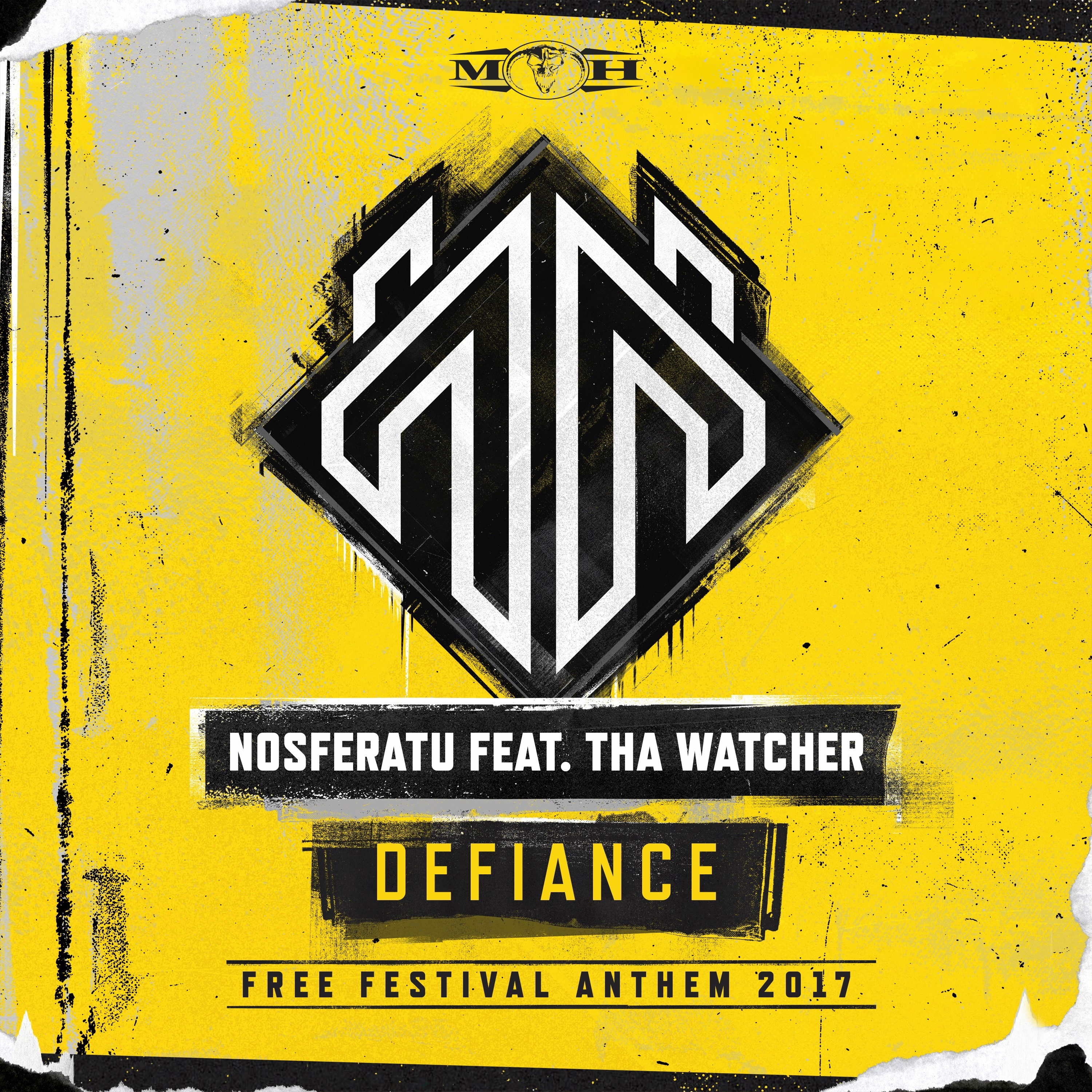 Nosferatu feat. Tha Watcher - Defiance (Official Free Festival 2017 Anthem)  - MP3 and WAV downloads at Hardtunes